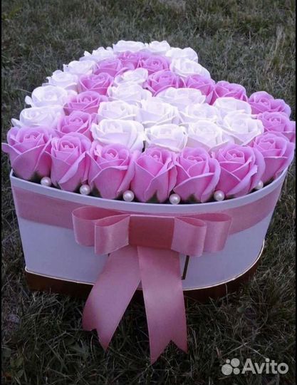 Букет из мыла цветы