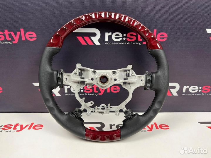 Руль Toyota Camry 50 11-14г Дерево косточка K2109