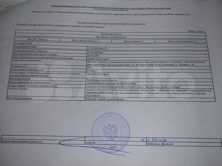 Участок 14 сот. (ИЖС)