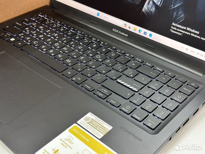 Новый ноутбук16 дюймов Asus Ryzen 5 5625U