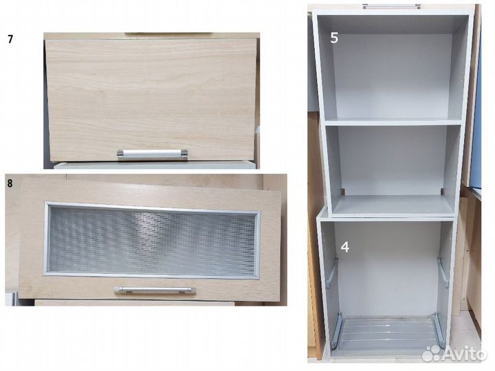 Шкафы навесные для кухни бу