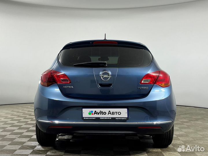 Opel Astra 1.4 AT, 2013, 172 749 км