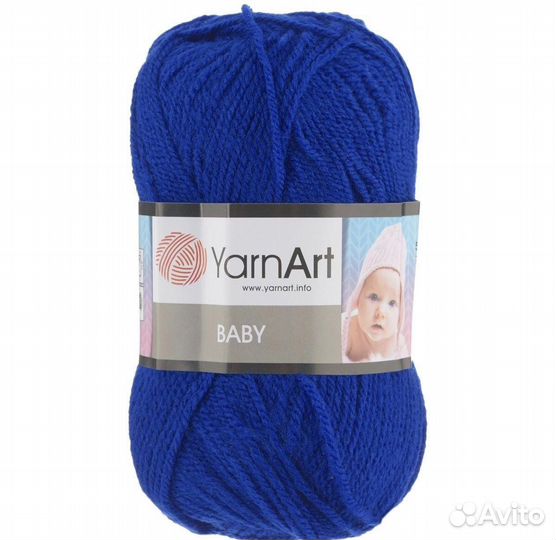 Пряжа Baby YarnArt 100 акрил, 150 м, 50 г