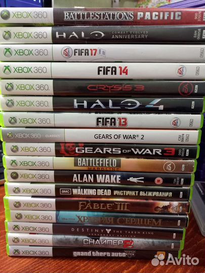 Лицензионные диски на Xbox 360 18.06.2023