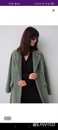 Шуба из искусственного меха