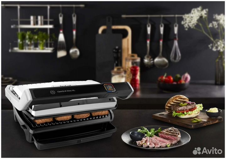 Электрогриль Tefal OptiGrill Elite XL GC760D30