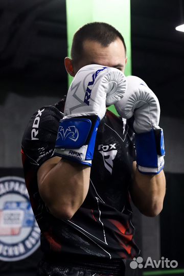 Боксерские перчатки Rival RFX Blue