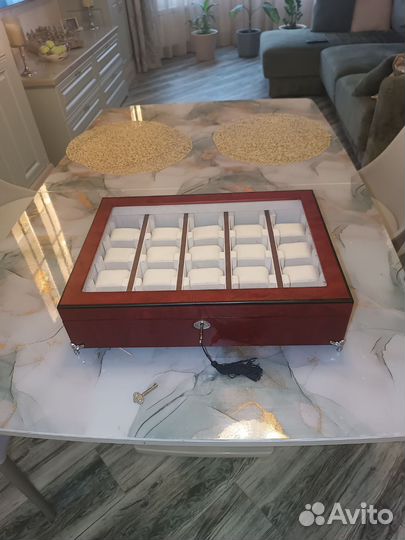 Шкатулка для часов SW-1100-20-BU