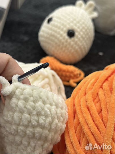 Вязаные игрушки ручной работы