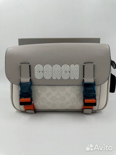 Сумка мужская Coach через плечо