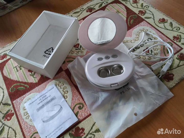 Ультразвуковой очиститель контактных линз