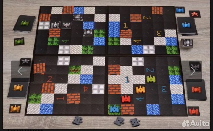 Игра настольная Танчики