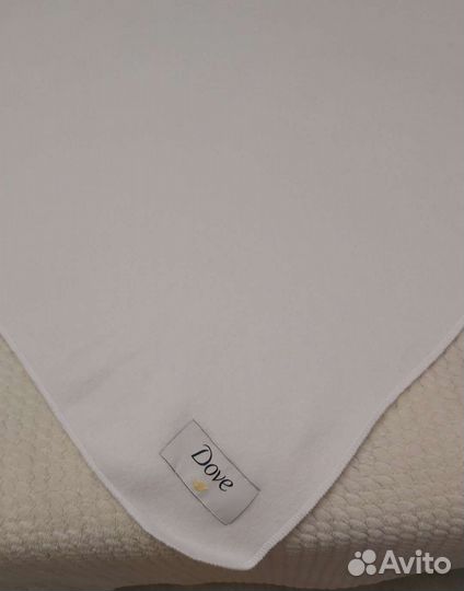 Плед белый 160*100 новый