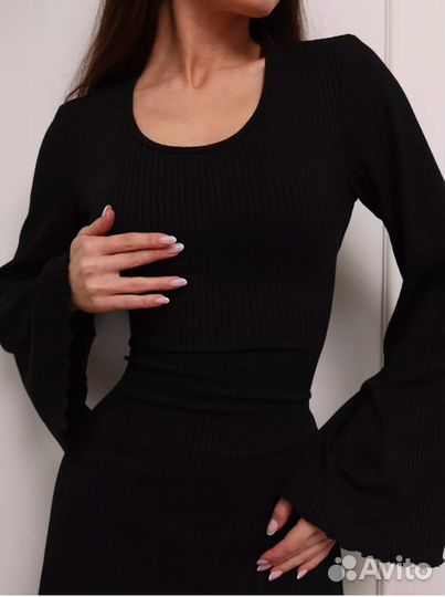 Платье лапша длинное на завязках