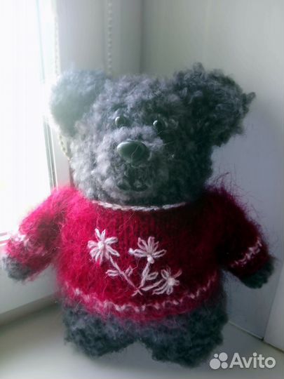 Вязаный Медвежонок ручная работа