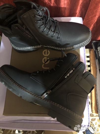 Сапоги мужские кожаные 43 размер