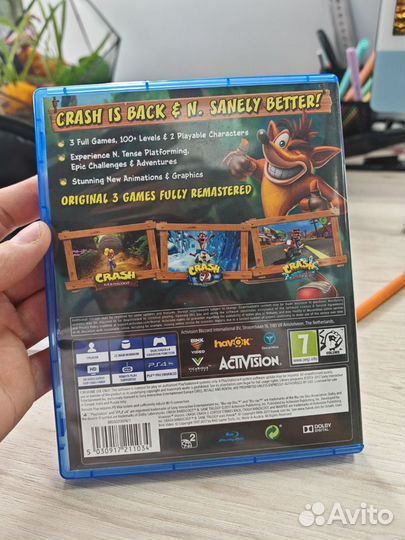 Crash bandicoot ps4