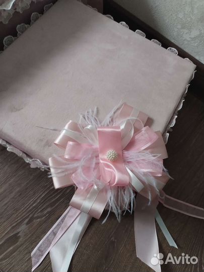 Коробки свадебные бархат