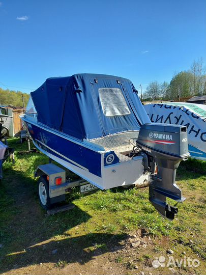 Прогресс 4 с Yamaha 40 veos