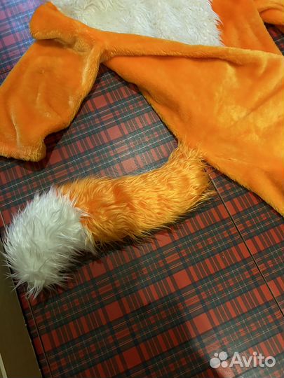 Карнавальный костюм Лиса, для взрослого