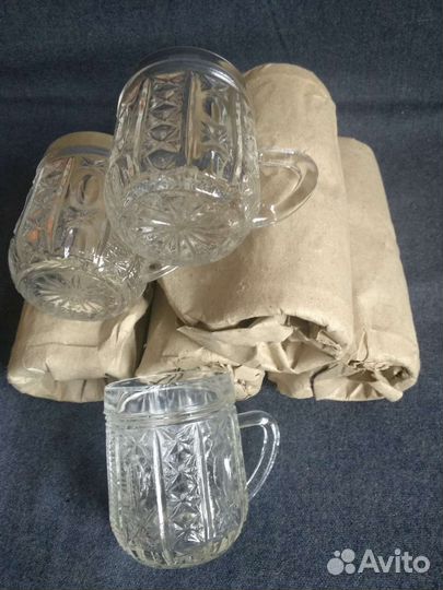 Хрустальные кружки СССР 11штук