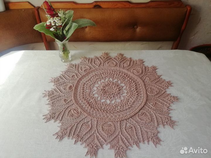 Салфетки вязаные крючком
