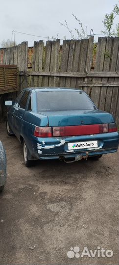 ВАЗ 2110 1.5 МТ, 1999, битый, 102 000 км