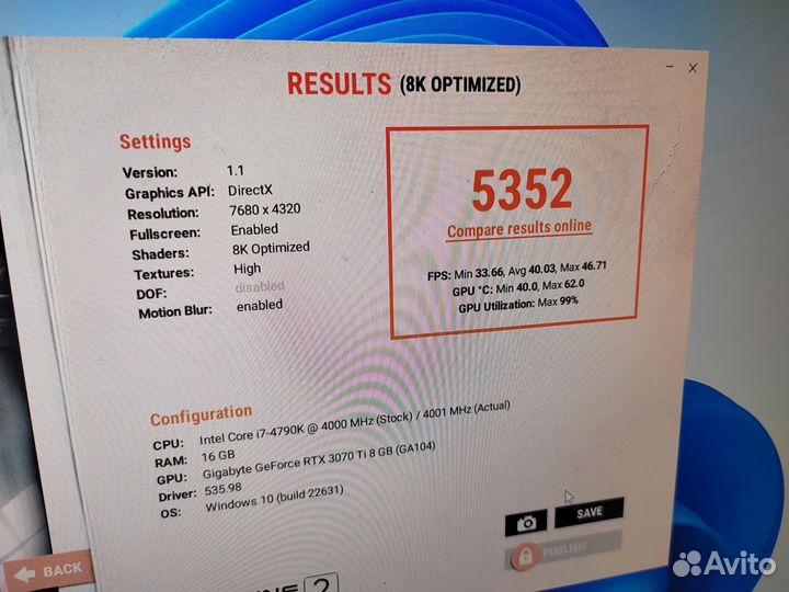 RTX 3070 Ti Gigabyte Gaming OC 8Gb