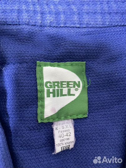 Форма для самбо green hill