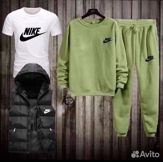 Костюм nike 4в1 с жилеткой