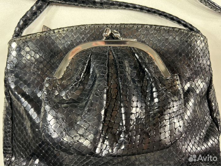 Сумка мини микро Gillian змея винтаж y2k