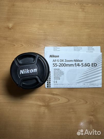Объектив nikon 55 200