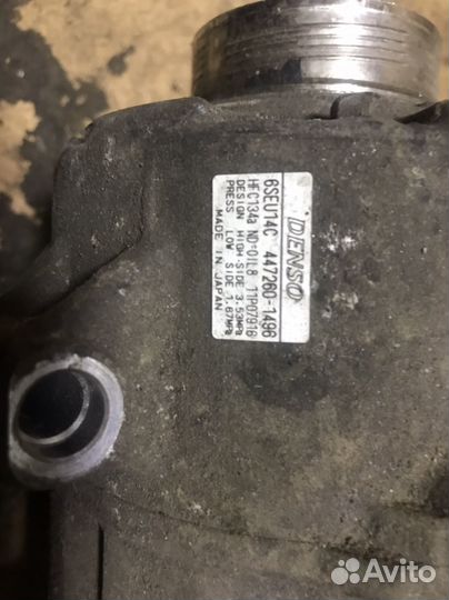 Toyota corolla 150 компрессор кондиционера