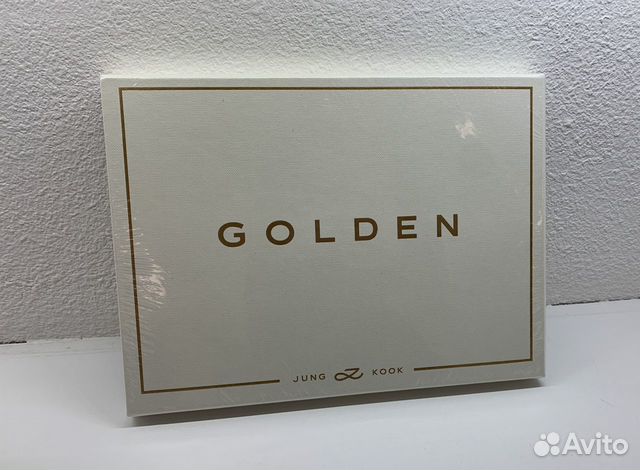 Альбом Jungkook - Golden + закладка Aladin