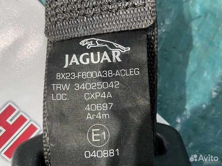 Ремень безопасности задний средний Jaguar XF X250