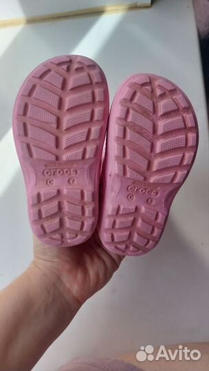 Резиновые сапоги crocs c7