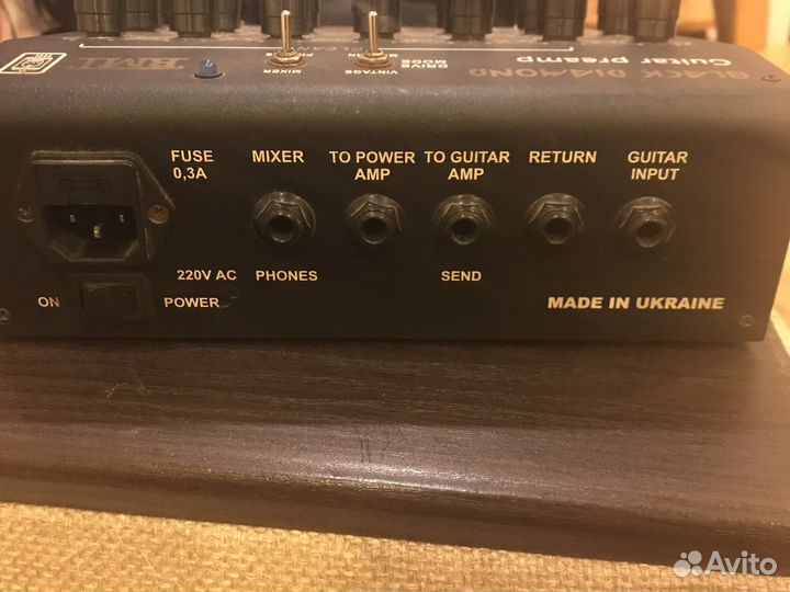 Ламповый гитарный преамп