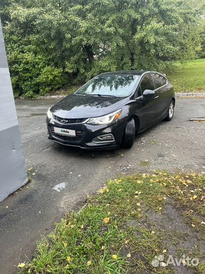 Chevrolet Cruze 1.4 AT, 2018, 125 000 км
