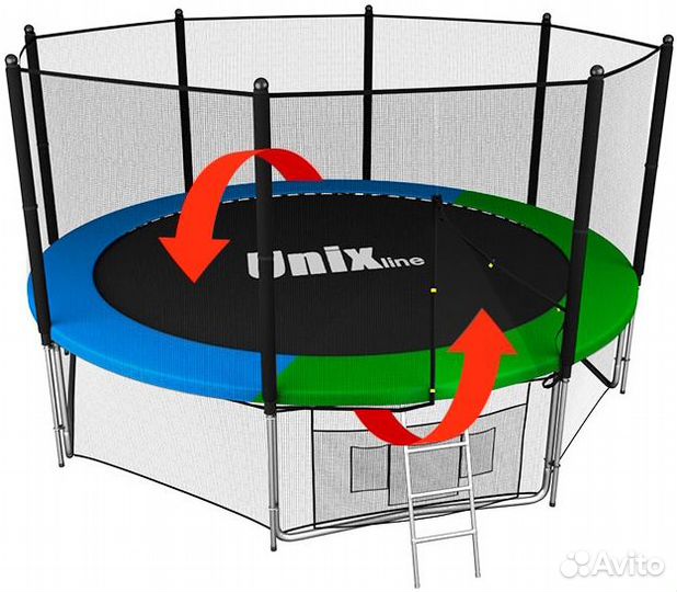 Батут unix Line Classic 10 ft (outside)