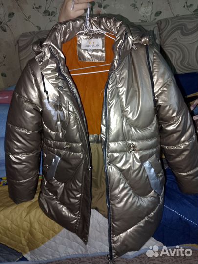 Пуховик детский зимний