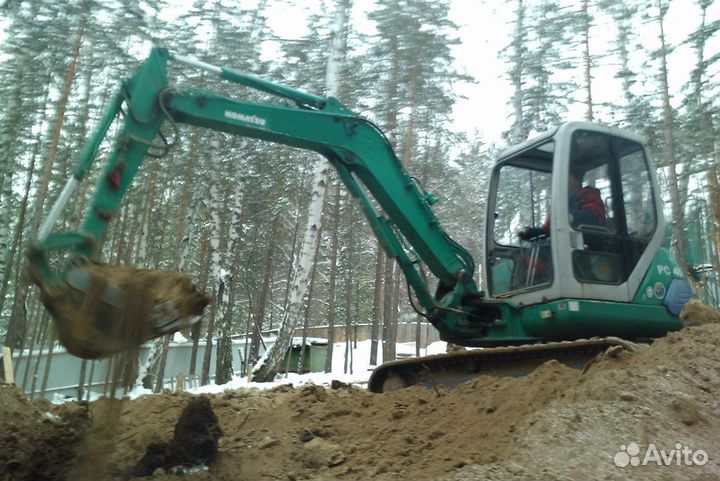 Мини экскаватор