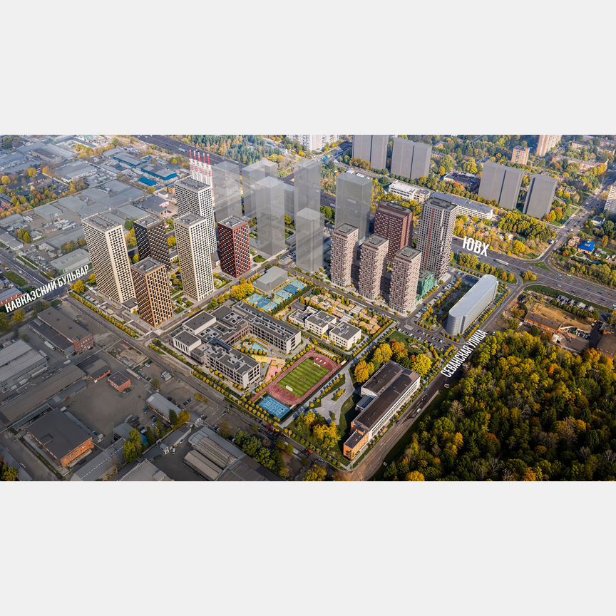 1-к. квартира, 36,1 м², 20/24 эт.