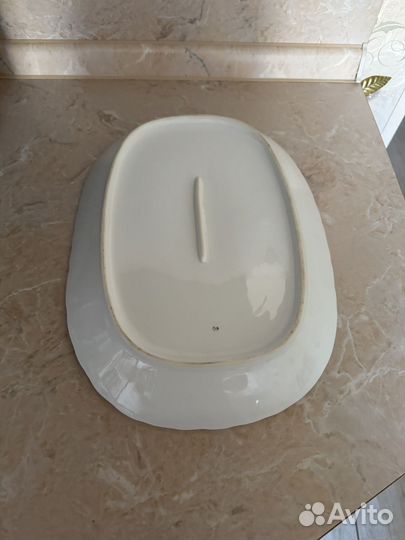 Блюдо сервировочное фарфор