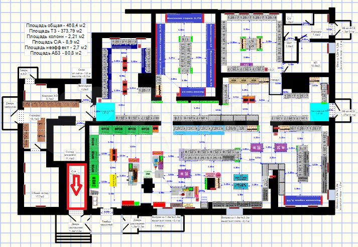 Торговая площадь, 7.9 м²