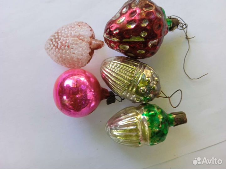 Елочные игрушки СССР