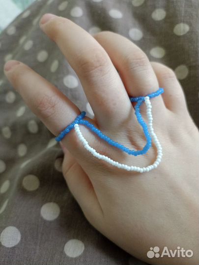 Колечки из бисера