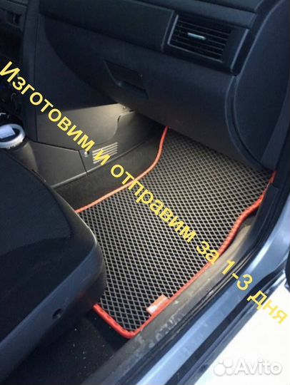 Коврики EVA Ford с бортиком полики Ева