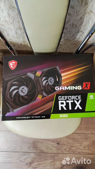 Видеокарта msi rtx 3060