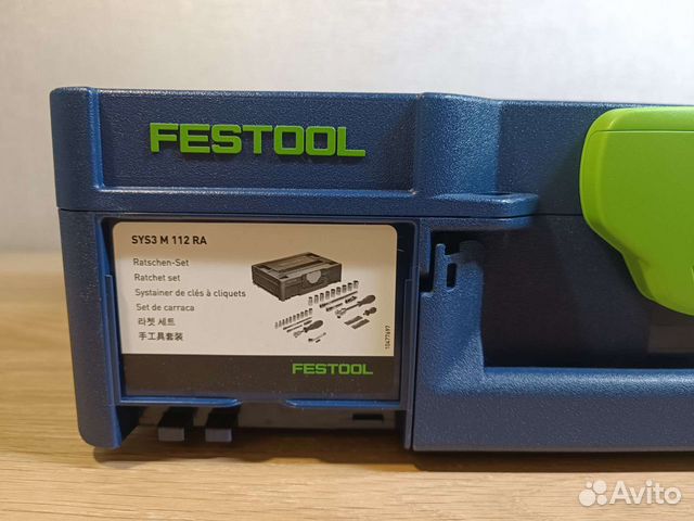 Набор головок и бит Festool sys3 m 112ra