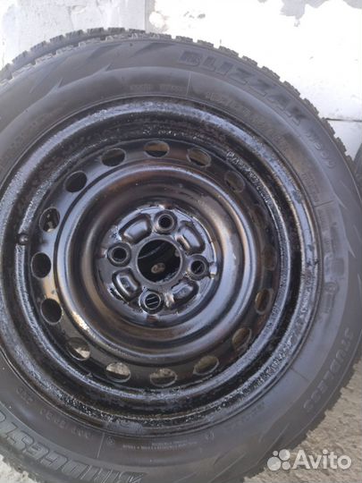 Пара шины 185/60/14 диски 4х100